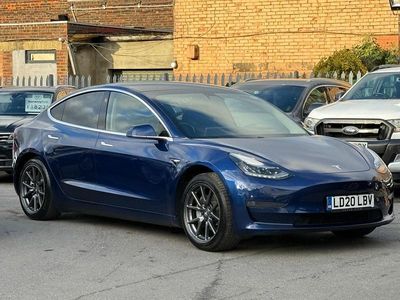 Blue Used 2020 Tesla Model 3 Long Range AWD Sedan | £10,640 (Good price)