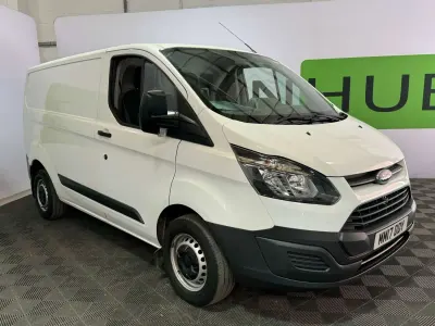 Używany Ford Transit Custom 105 KM (77 kW) 2017 Biały Van