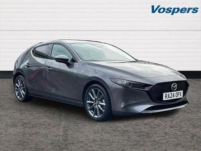 Used Mazda 3 Exclusive-Line 120 HP (88 kW) 2024 Grey Hatchback