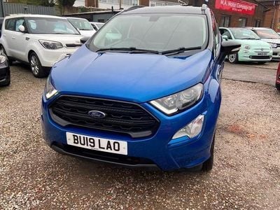 Used Ford Ecosport ST-Line 125 HP (91 kW) 2019 Blue SUV