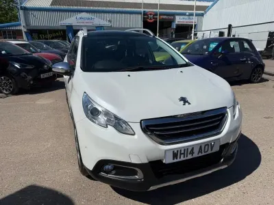Second-hand Peugeot 2008 Allure 92 CP (67 kW) 2014 Alb SUV