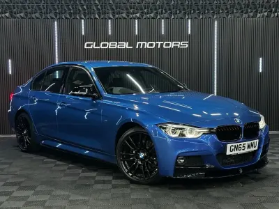 Begagnad BMW 330 M Sport 258 HK (189 kW) 2015 Blå Sedan