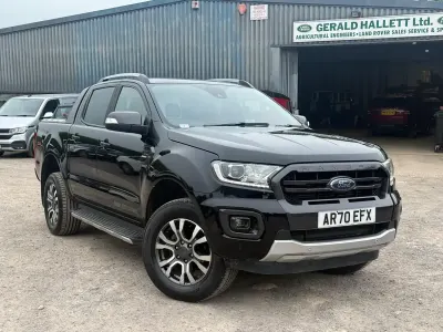 Used Ford Ranger Wildtrack 210 HP (154 kW) 2021 Black Pickup