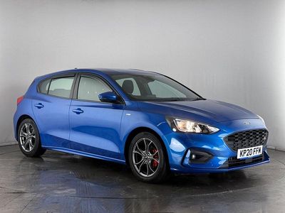 Used Ford Focus ST-Line 125 HP (91 kW) 2020 Blue Hatchback