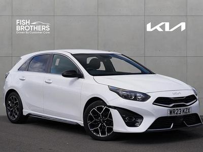 Used Kia Ceed GT-Line 158 HP (116 kW) 2023 White Hatchback