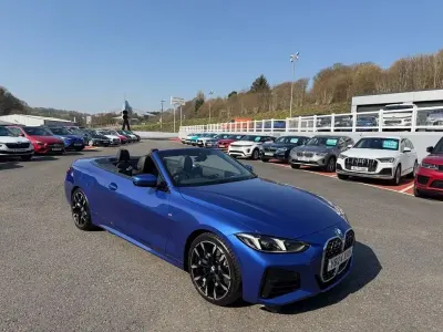 Usado BMW 420 M Sport 184 HP (135 kW) 2024 Azul Cabrios
