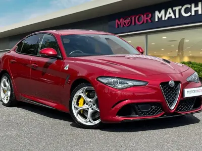 Used Alfa Romeo Giulia Quadrifoglio 2018 Red Sedan