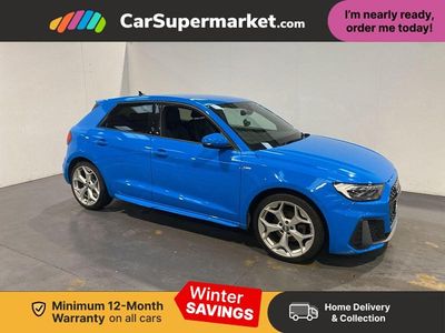 Blue Used 2019 Audi A1 S-Line Hatchback | £14,197 (Fair price)