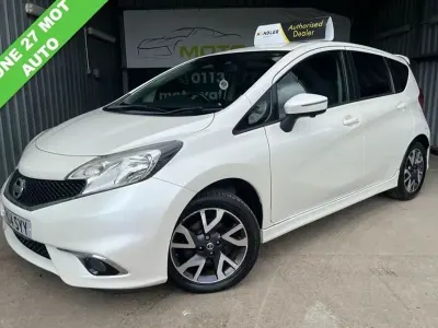 Used Nissan Note S 98 HP (72 kW) 2014 White Hatchback