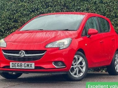 Red Used 2018 Vauxhall Corsa SRi Hatchback | £6,990 (Fair price)