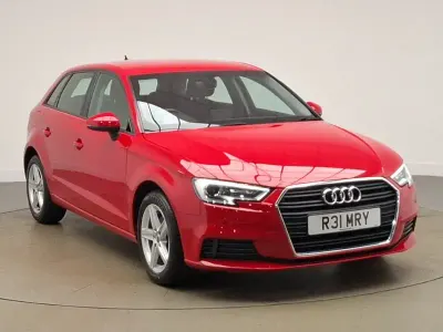 Used Audi A3 116 HP (85 kW) 2019 Red Sedan