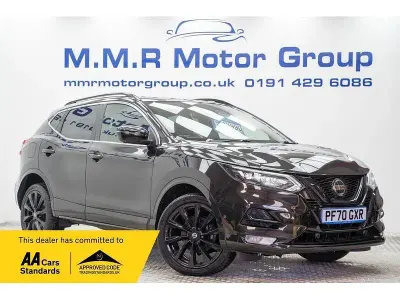 Used Nissan Qashqai N-TEC 158 HP (116 kW) 2021 Black SUV
