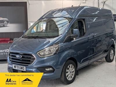 Used Ford Transit Custom Limited 130 HP (95 kW) 2021 Blue Van