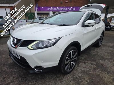 White Used 2017 Nissan Qashqai S SUV | £8,990 (Good price)