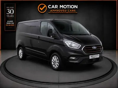Used Ford Transit Custom Limited 130 HP (95 kW) 2022 Black Van