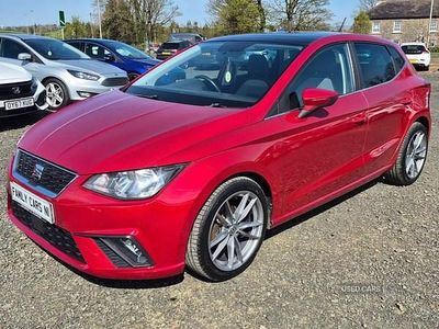 Used Seat Ibiza Design 75 HP (55 kW) 2018 Red Hatchback