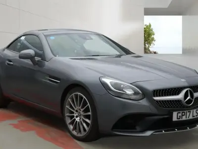 Used Mercedes SLC180 AMG line 2017 Grey Cabriolet