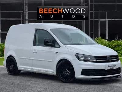 Used VW Caddy Startline 102 HP (75 kW) 2016 White MPV
