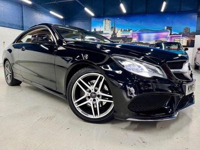 Used Mercedes E250 AMG line 2014 Black Coupe
