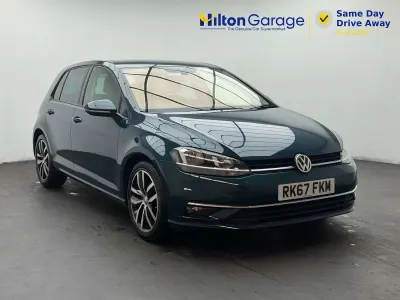 Used VW Golf VII GT 2017 Green Hatchback