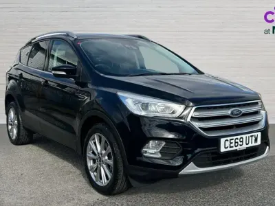 Used Ford Kuga Titanium 150 HP (110 kW) 2019 Black SUV