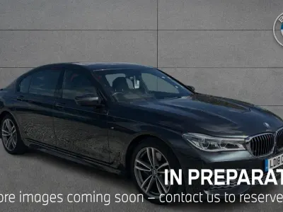 Used BMW 740L M Sport 322 HP (236 kW) 2018 Grey Sedan