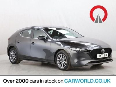Grey Used 2021 Mazda 3 Hatchback | £10,990 (Good price)