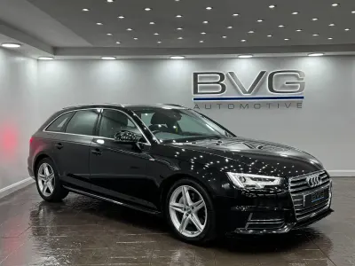 Used Audi A4 S-Line 190 HP (139 kW) 2016 Black Estate