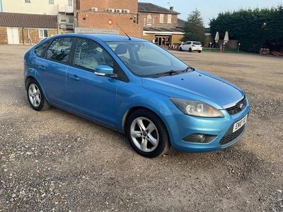 Used Ford Focus Zetec 2010 Blue Hatchback