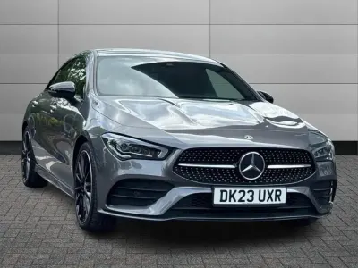 Used Mercedes CLA200 AMG Line Premium Plus 163 HP (119 kW) 2023 Grey Coupe