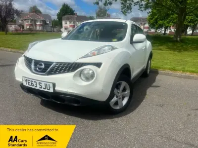 Used Nissan Juke Visia 94 HP (69 kW) 2013 White SUV