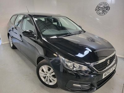 Used Peugeot 308 SW Active 129 HP (94 kW) 2019 Black Estate