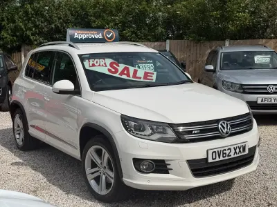 Used VW Tiguan R-line 170 HP (125 kW) 2012 White SUV