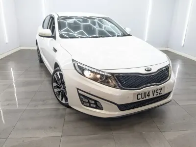 Used Kia Optima 136 HP (100 kW) 2014 White Sedan