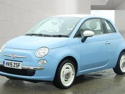Usado Fiat 500 S 69 HP (50 kW) 2015 Azul Citadino