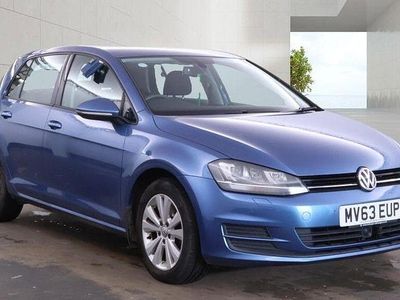 Begagnad VW Golf VII SE 122 HK (89 kW) 2013 Blå Halvkombi