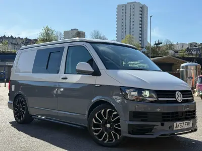 Begagnad VW Transporter Startline 2017 Vit Van