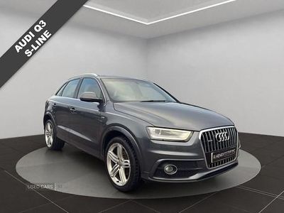 Grey Used 2013 Audi Q3 S-Line SUV | £6,995 (A bit pricey)