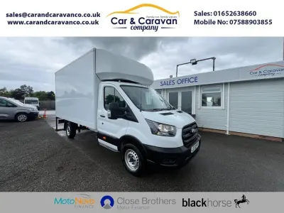 Used Ford Transit S 130 HP (95 kW) 2022 White Cabriolet