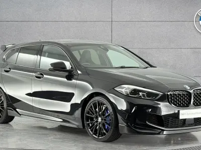 Used BMW M135 M Performance 302 HP (222 kW) 2020 Black Hatchback