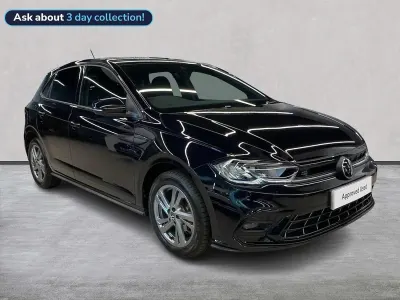 Used VW Polo R-line 95 HP (69 kW) 2024 Black Hatchback
