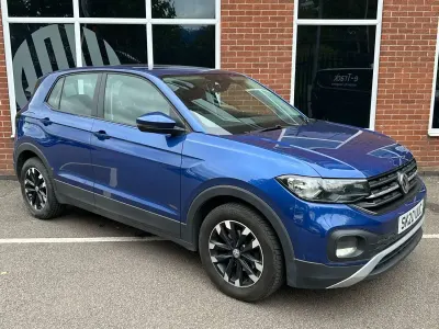 Używany VW T-Cross S 95 KM (69 kW) 2020 Niebieski SUV
