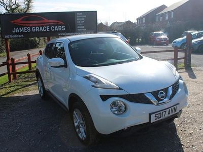 Used Nissan Juke N-Connecta 115 HP (84 kW) 2017 White SUV