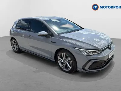Begagnad VW Golf VII R-line 2021 Grå Halvkombi