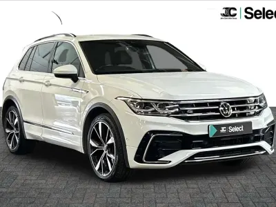 Used VW Tiguan R-line 196 HP (144 kW) 2021 White SUV