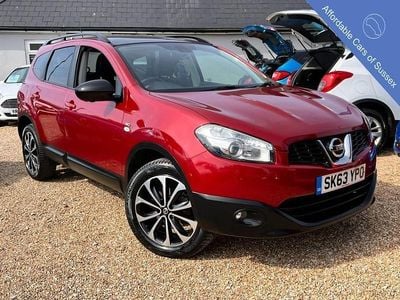 Used Nissan Qashqai +2 360º 117 HP (86 kW) 2014 Red SUV