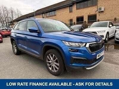 Used Skoda Kodiaq SE 150 HP (110 kW) 2022 Blue SUV