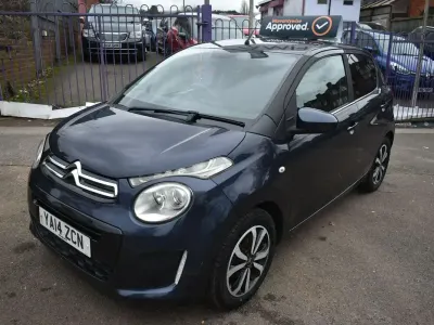 Used Citroën C1 Flair 68 HP (50 kW) 2014 Blue Hatchback