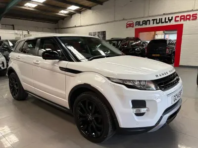 Used Land Rover Range Rover evoque Dynamic 190 HP (139 kW) 2014 White SUV