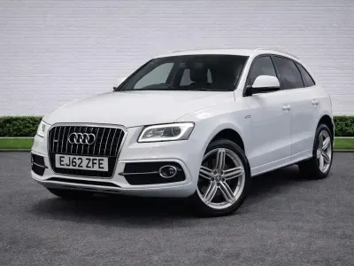 Begagnad Audi Q5 S-line plus 2012 Vit SUV